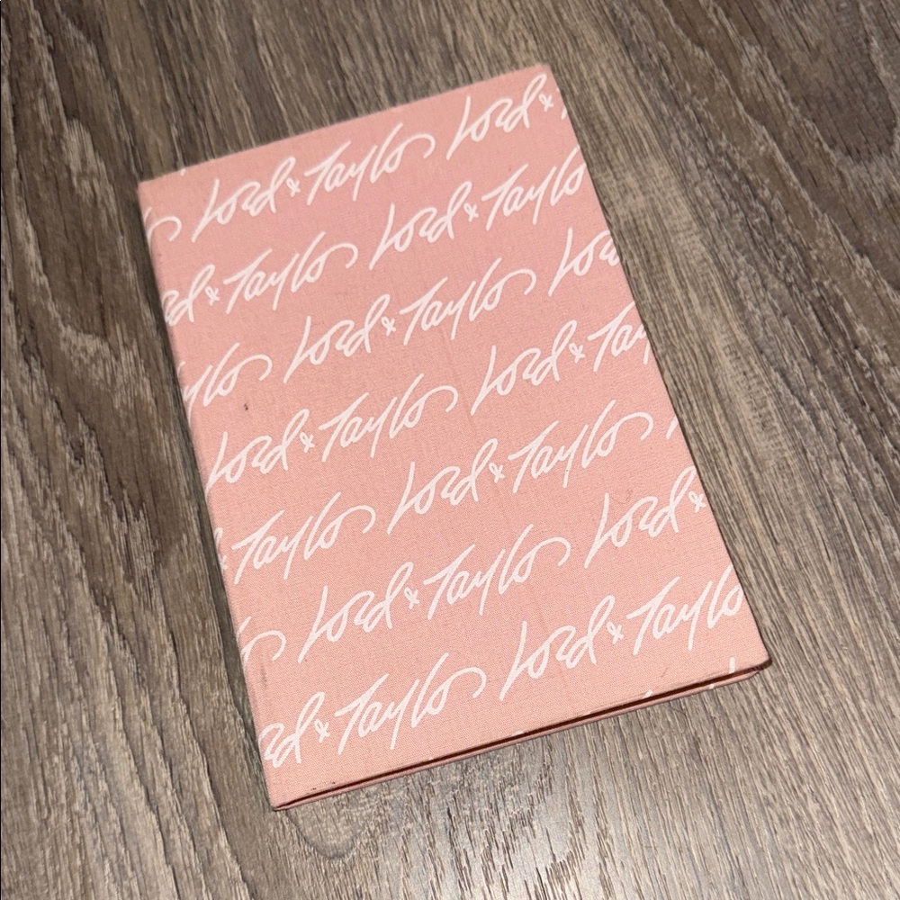 Lord & Taylor Blush Pink Vintage Address Book Marked Japan